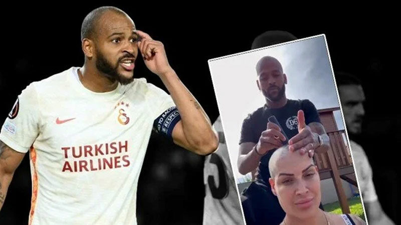 Marcao’nun zor anları: Kanser olan eşinin saçlarını kazıdı Galatasaray'ın eski futbolcusu Marcao'nun eşi kansere yakalandı. Yıldız ismin görüntüsü