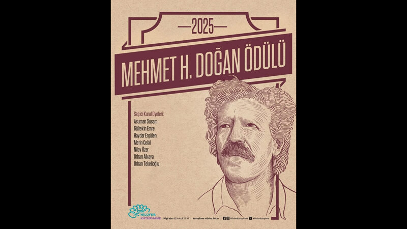 Nilüfer Belediyesi'nin 9'uncusunu düzenlediği Mehmet H. Doğan Ödülü'nün sahibi belli