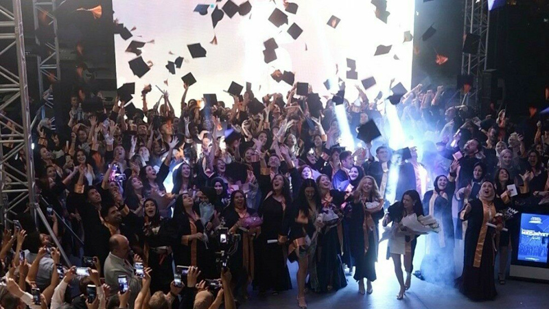 Mudanya Üniversitesi’nde mezuniyet heyecanı