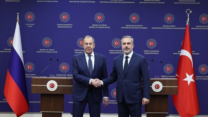 Dışişleri Bakanı Hakan Fidan, Rusya Dışişleri Bakanı Sergey Lavrov ile