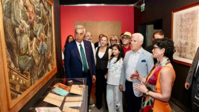 Usta ressam İbrahim Balaban’ın eserleri Bursalılarla buluştu