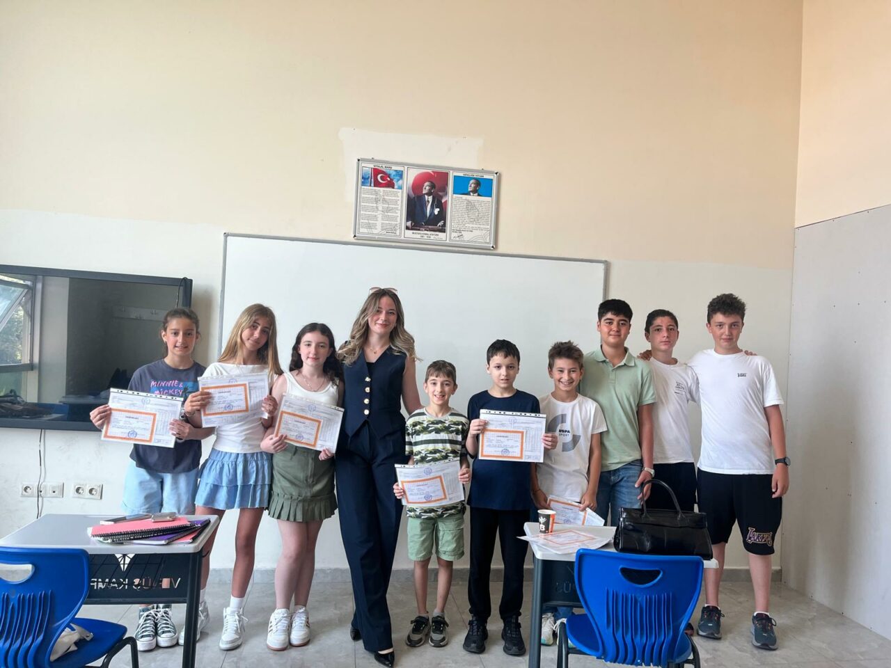 Özel Bursa VENÜS Okulları’nda karne heyecanı Özel Bursa VENÜS Okulları’nda karne heyecanı