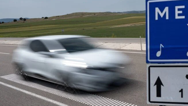 Sürücülere sürpriz! Melodili yolda yeni değişiklik