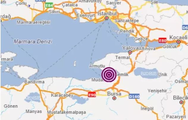 Bursa’da deprem kendini hissettirdi