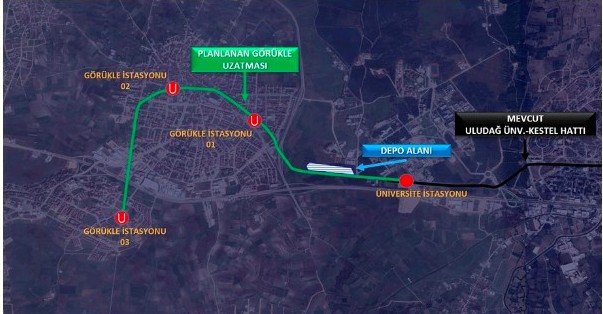 Bursa’ya 2 istasyonlu yeni metro hattı sürprizi yapılır mı?