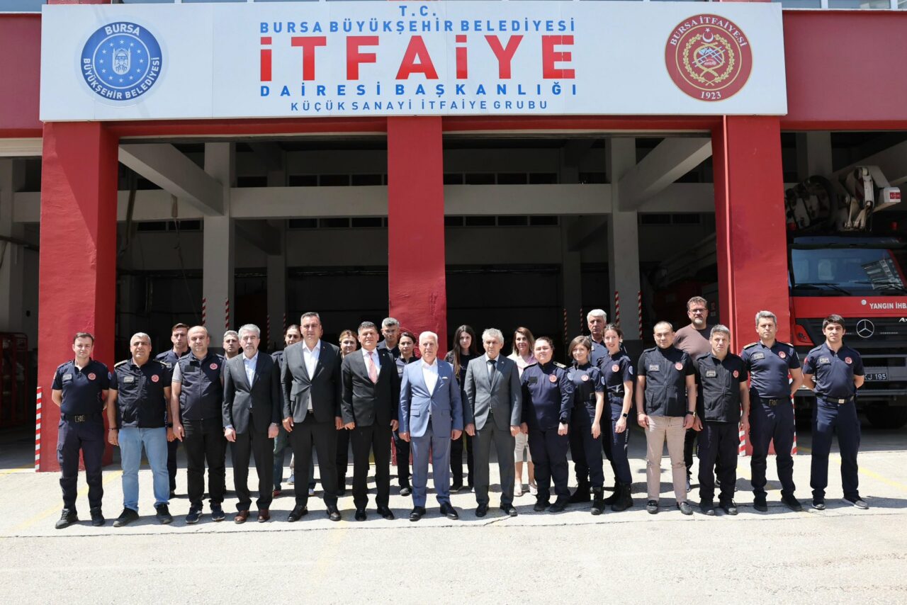 Bursa İtfaiyesi güç kazanıyor Bursa İtfaiyesi güç kazanıyor
