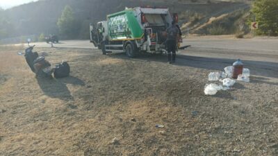 Bursa Büyükşehir’den yangın bölgelerinde çevre temizliği