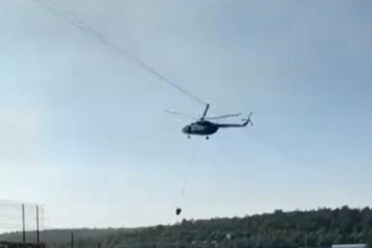 Bursa’da yangına müdahale eden jandarma pilotundan büyük ustalık Bursa’da yangına müdahale eden jandarma pilotundan büyük ustalık