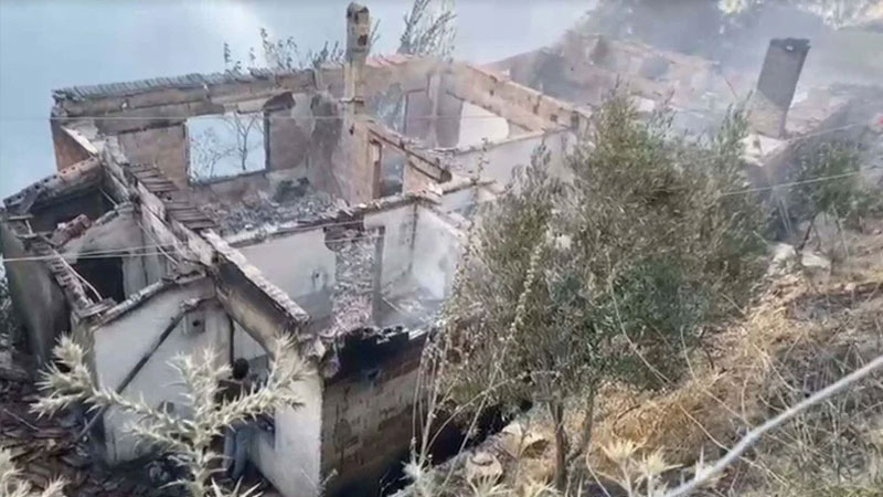 İzmir’deki yangında 1 can kaybı