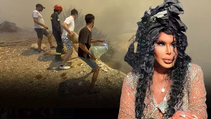 Orman yangını Bülent Ersoy’un villasına da sıçradı Orman yangını Bülent Ersoy’un villasına da sıçradı