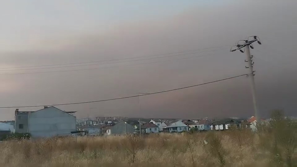 Bursa’ya duman ve kül yağmuru Bursa’ya duman ve kül yağmuru