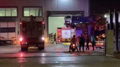 Bursa’da fabrika yangını!