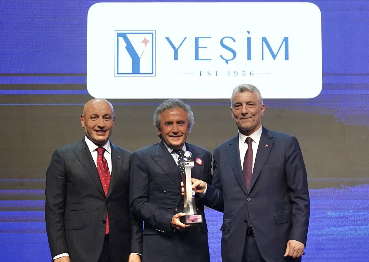 Bursa’nın dev firması Yeşim’e gurur veren ödül; Türkiye’nin ihracat şampiyonu…