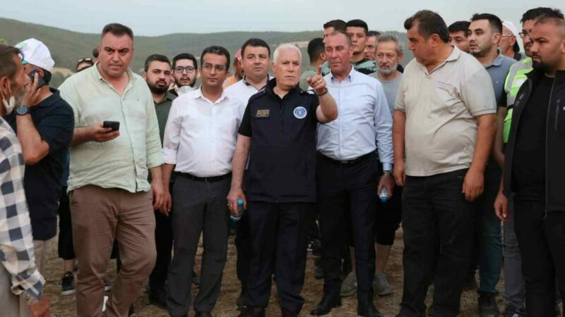 Bursa Büyükşehir Belediyesi, yangın bölgelerine yönelik destek talepleri hakkında açıklamada