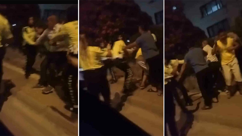 Bursa’da polisin zor anları! Biber gazı kullanmak zorunda kaldı