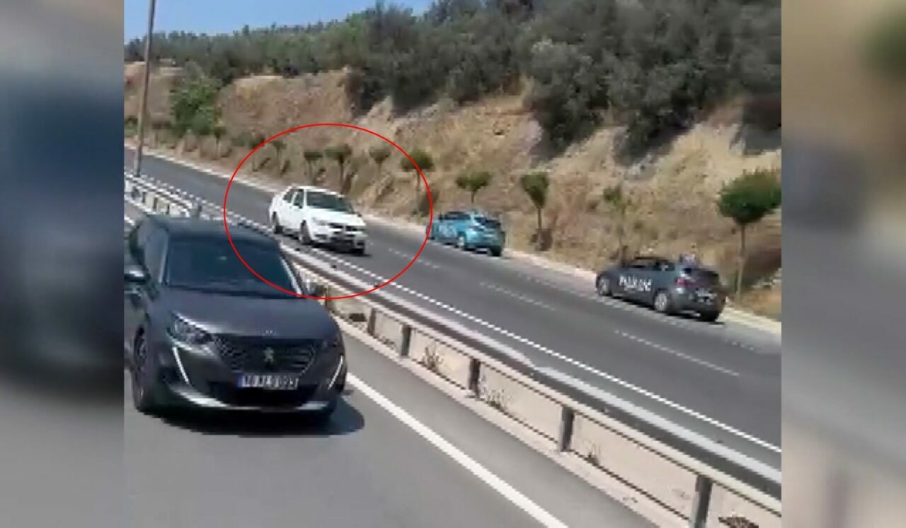 Bursa’da trafiği böyle tehlikeye attı! Şok görüntüler kamerada…