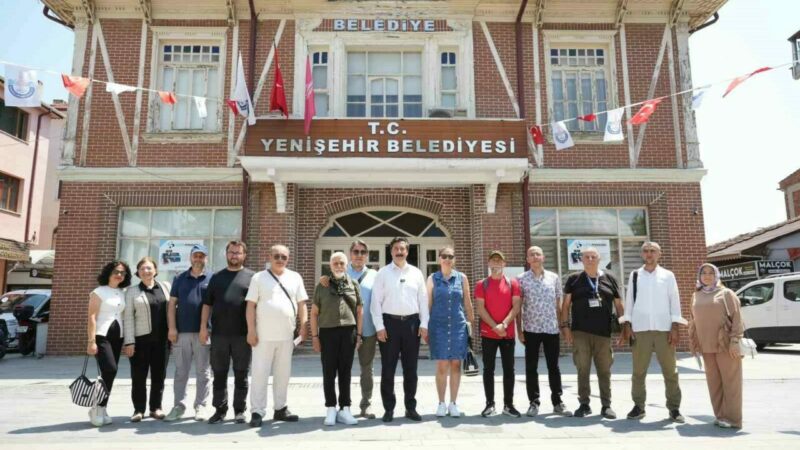 Bursa Yenişehir’in çehresi değişecek Yenişehir’e turizm kenti kimliği kazandırmak için çalıştıklarını ifade eden Yenişehir