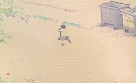 Bursa’da dehşet anları: Scootera binen çocuğun üzerinden otomobil geçti Bursa’da dehşet anları: Scootera binen çocuğun üzerinden otomobil geçti