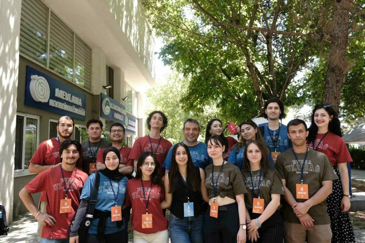 Bursa’da Erasmus öğrencilerine ‘güle güle’ etkinliği