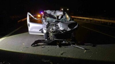 Bursa’da gece yarısı feci kaza