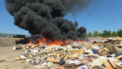 Bursa’da korkutan yangın