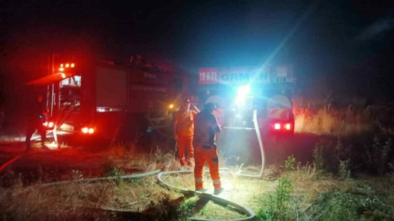 Bursa’da otlukta çıkan yangın ağaçlık alana sıçradı Bursa’nın İnegöl ilçesinde otluk alanda çıkan yangın ağaçlık alana sıçradı.