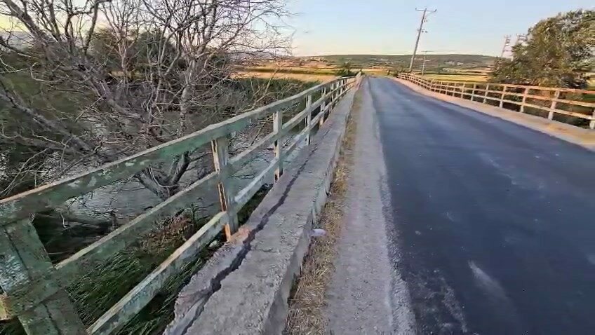 Bursa’da tehlike saçan köprü!