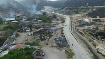 Çanakkale’de orman yangını: Müdahale sürüyor