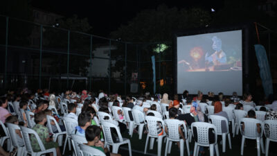 Bursa Nilüfer’de çocukların sinema keyfi başlıyor