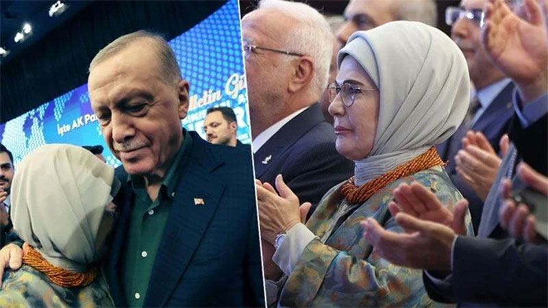 Emine Erdoğan’ın duygusal anları