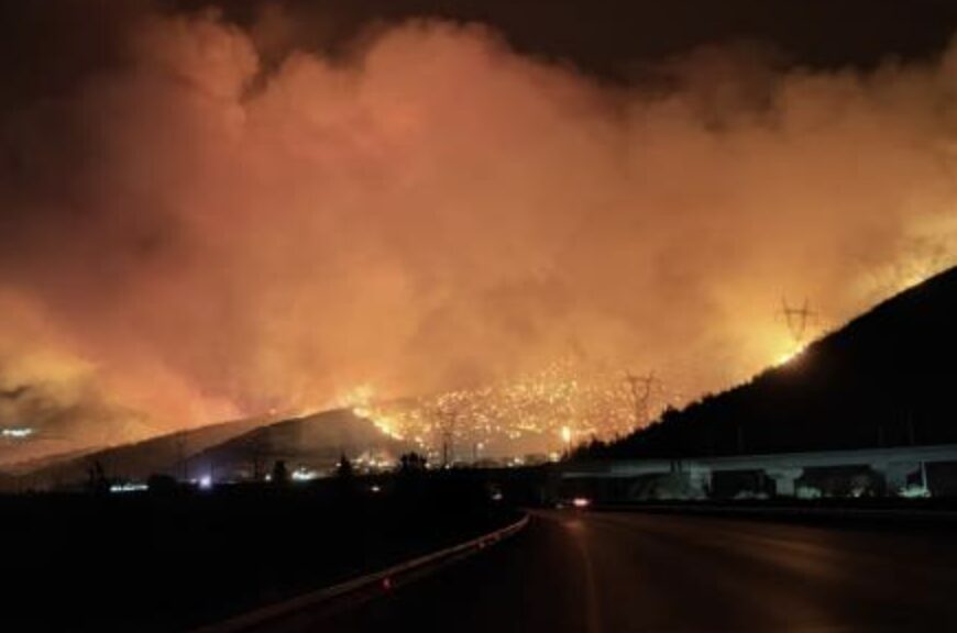 Bursa-Ankara yolu trafiğe kapandı Bursa-Ankara yolu trafiğe kapandı