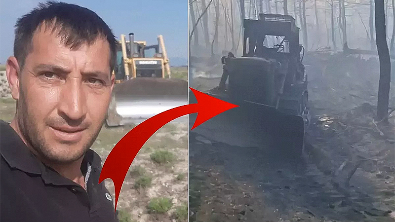10 orman kahramanı burada şehit oldu! İşte iş makinesinin son hali