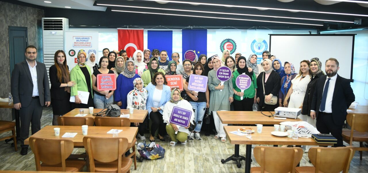 Bursa’da ev işçileri için güçlü adım