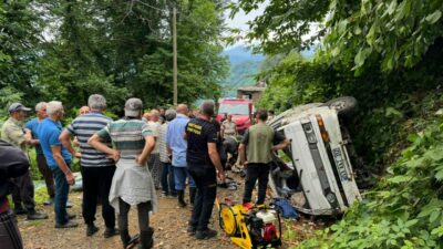 Feci kaza: 2 ölü, 3 yaralı