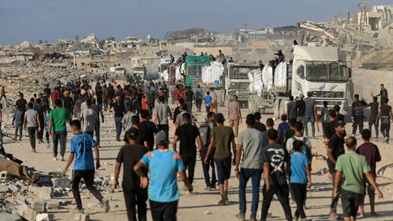 İsrail, Gazze için yeni sürgün emri yayınladı İsrail ordusu, Gazze'nin kuzeyinde yer alan bazı bölgelerdeki Filistinliler için