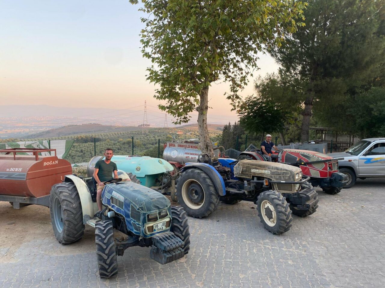 Bursa’nın bir ilçesinde yangın nöbeti çağrısı