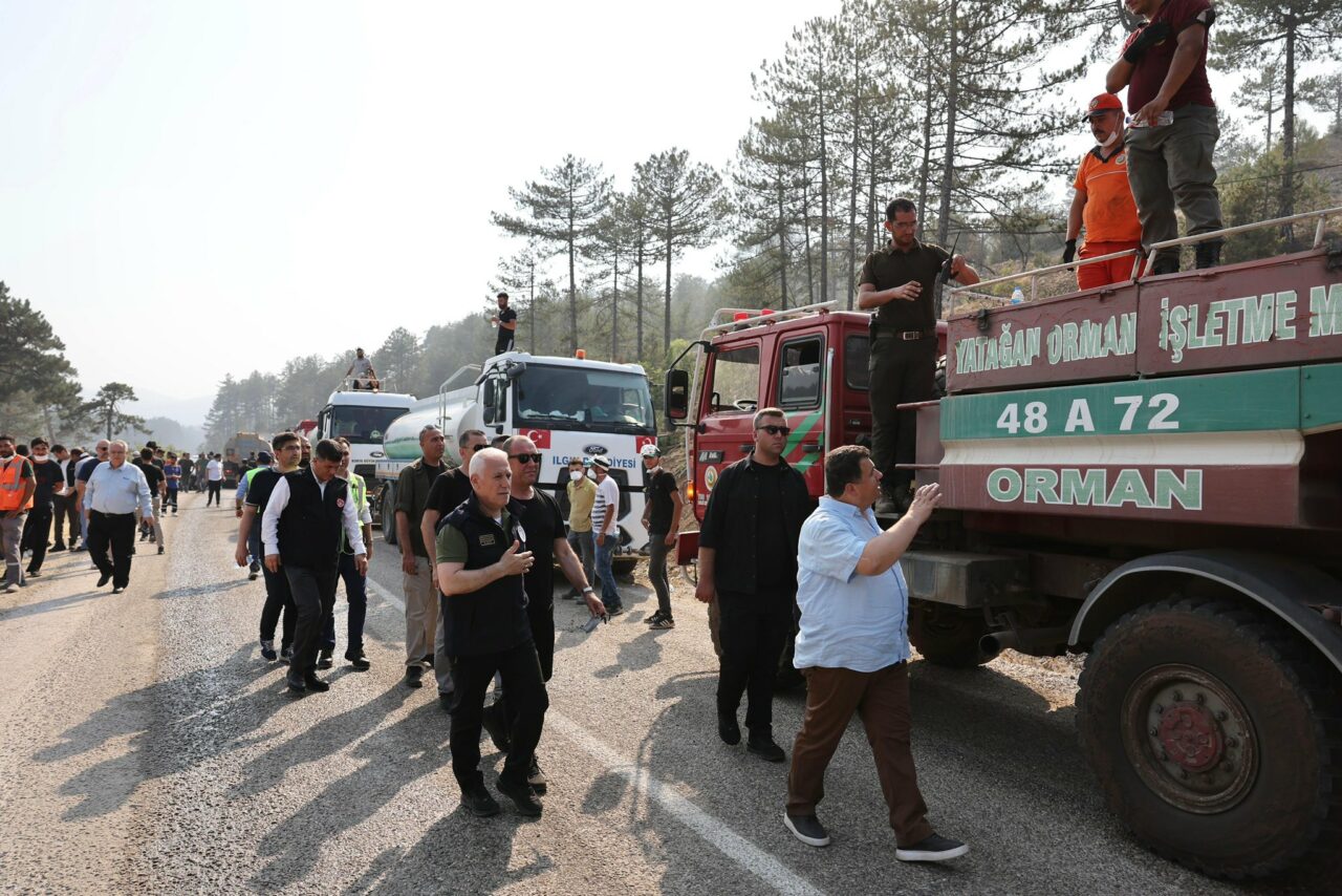Bursa Harmancık’taki yangın kontrol altına alındı