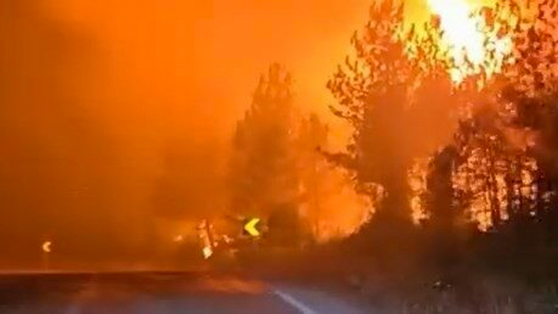 Bursa’da dehşet anları! Alevlerin arasında kaldılar