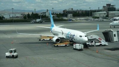 Ankara’dan Şam’a ilk uçuş