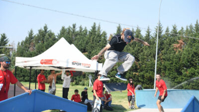 Sukaypark’ta kaykay heyecanı zirve yaptı