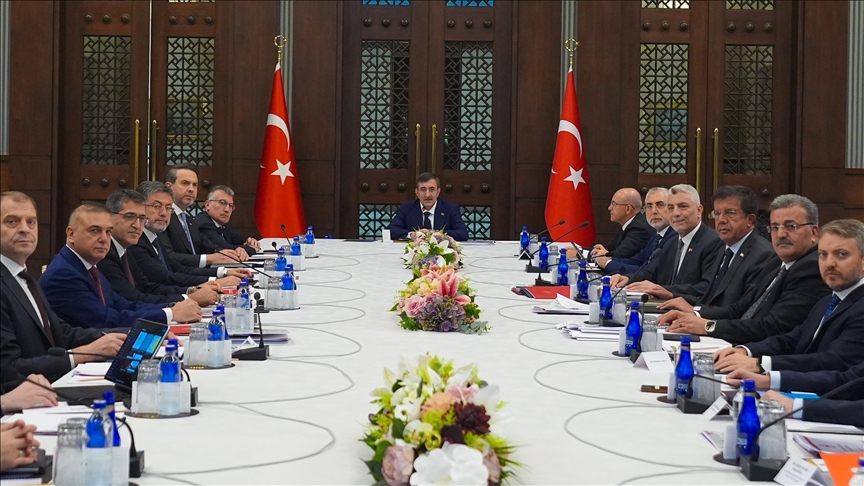 Ekonomi yönetimi Beştepe’de toplandı