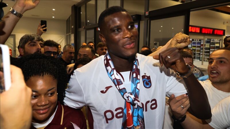 Trabzonspor, Nijeryalı golcü futbolcu Paul Onuachu ile 3+1 yıllık anlaşma