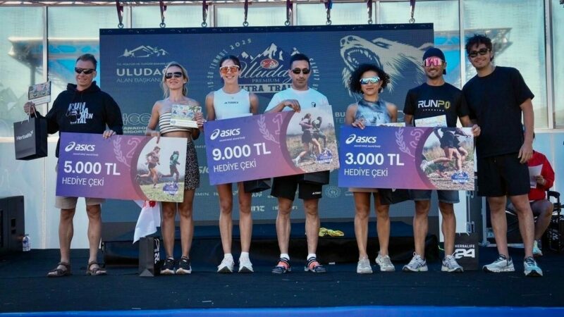 Bursa’da Uludağ Premium Ultra Trail heyecanı sona erdi Bu sene 8. kez gerçekleştirilen ve 20 ülkeden 2 bin