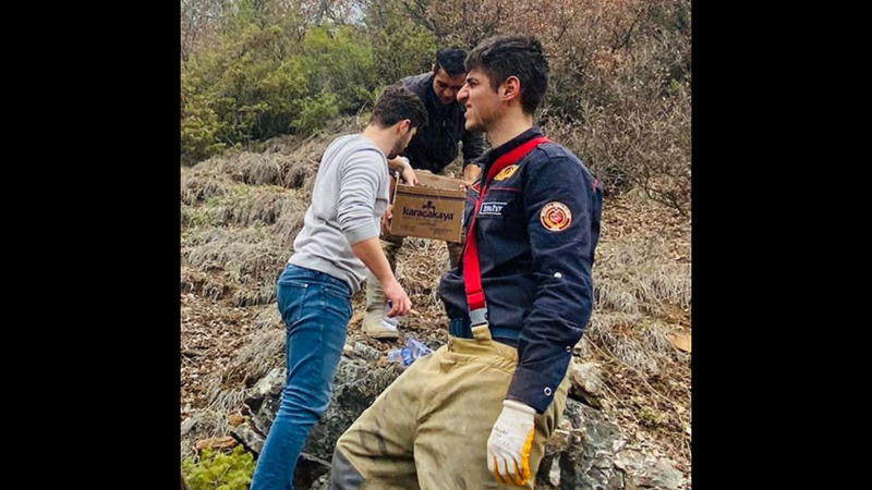 Yangın sürecinin sessiz ‘kahraman’ı Karacakaya Su