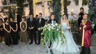 Bursa’nın tanınmış Gökeşme ve Özçağatay ailelerinin en mutlu günü