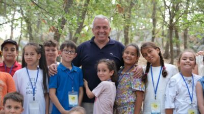 Başkan Şadi Özdemir, Nilüfer Doğa ve Bilim Yaz Okulu’ndaki öğrencilerle buluştu