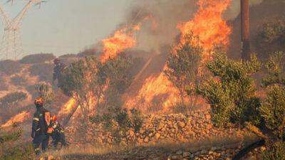 Komşu da felaketi yaşıyor