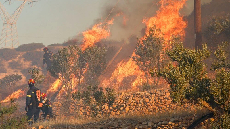 Komşu da felaketi yaşıyor