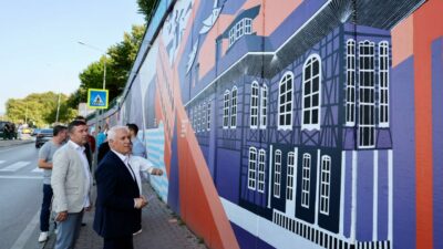 Bursa’nın değerleri duvarlara işlendi