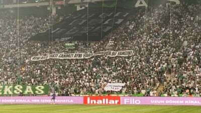 Bursaspor Matlı Stadyumu yine bildiğiniz gibi! İşte taraftar sayısı